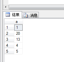 SQL 表值函数