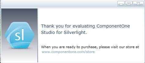 伪破解 componentone silverlight 控件