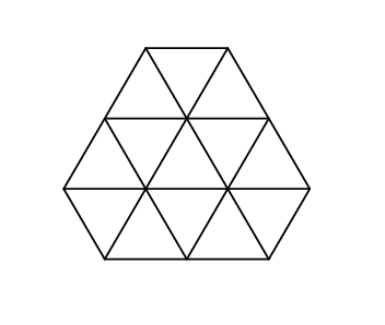 Codeforces Round #313 (Div. 2) C. Gerald's Hexagon