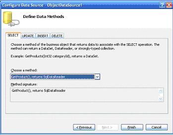 ASP.NET2.0 ObjectDataSource的使用详解（1）