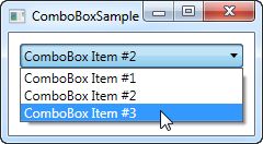 A simple ComboBox control