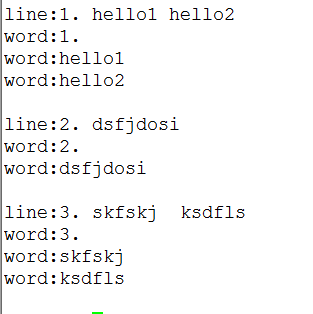 【c++】输出文件的每个单词、行