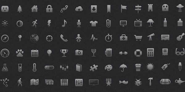 Icons for mobile apps