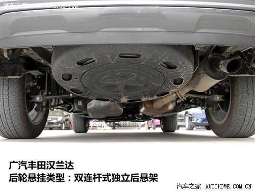 汽车之家 广汽丰田 汉兰达 2.7l 两驱精英版 5座