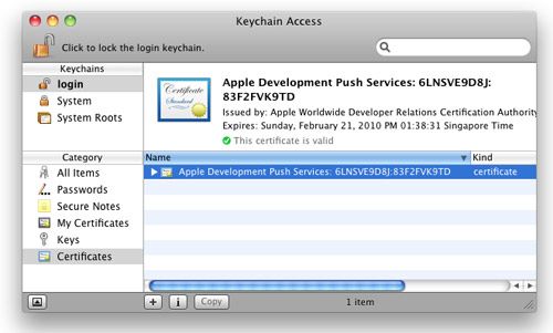 Programming Apple Push Notification Services