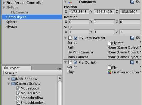 Unity3D正常行走和飞行的实现