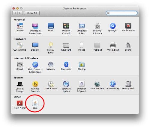 Uninstall or Disable Java on a Mac