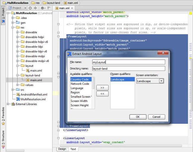 IntelliJ IDEA 12新特性:为Android开发者提供新的XML重构工具_第2张图片