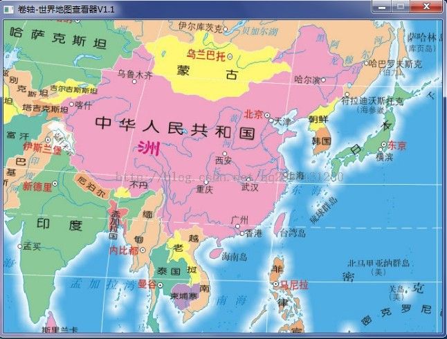 卷轴式游戏地图实现