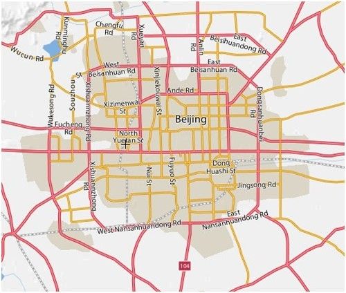 地图配色及网络地图比较