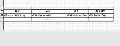 微软的RDLC报表设计小例