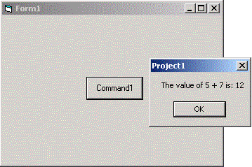 Testing it in VB