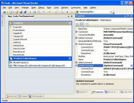 ASP.NET2.0数据操作之创建数据访问层(3)