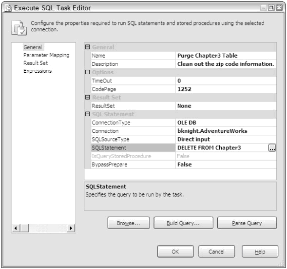 SSIS常用的包—使用Bulk Insert执行任务