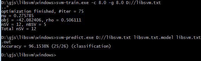 libsvm使用方法总结