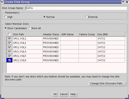 RHEL5下 使用ASM创建Oracle数据库（自己的笔记）