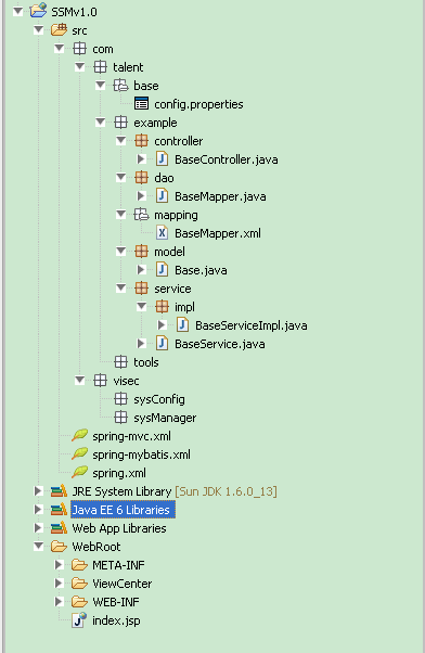 SpringMVC3.2+Spring3.2+Mybatis3.1(SSM~Demo)