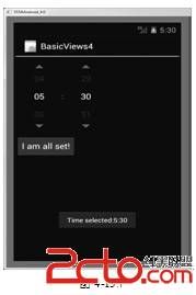 Android学习——DatePocker和TimePicker