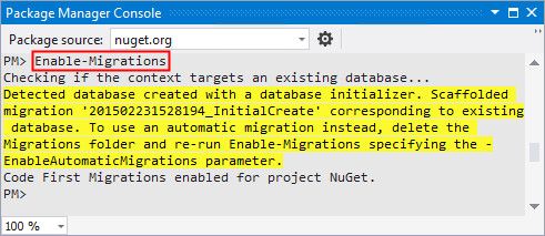 Oracle中使用Entity Framework 6.x Code-First