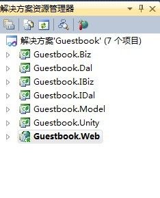 ASP.NET Mvc + NHibernate + Unity Application Block 示例程序