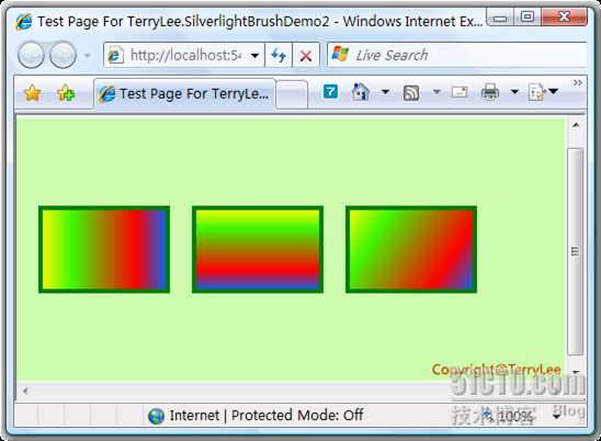 （27）：Silverlight 2 使用Brush进行填充