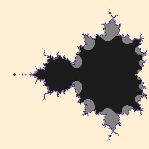 c++画分形之Julia集与Mandelbrot集