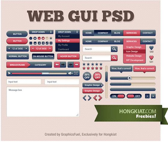 Web GUI PSD