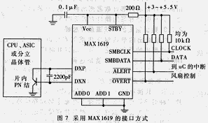 温度传感器及其与微处理器接口