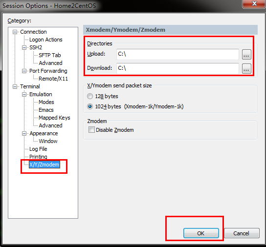 不用FTP使用SecureCRT上传下载文件，并解决rz、sz command not found异常