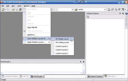 Figure 7 VSWindowManager Layout Commands