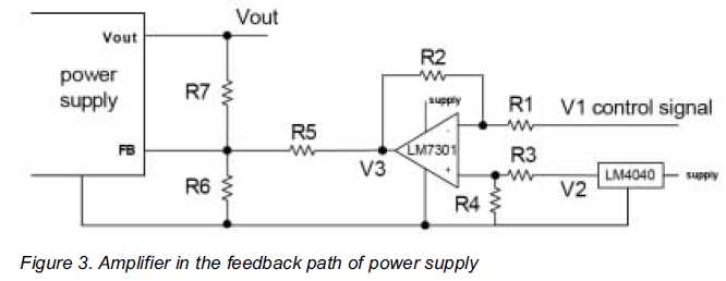 Changing the Output Voltage of a Switching Regulator on the Fly