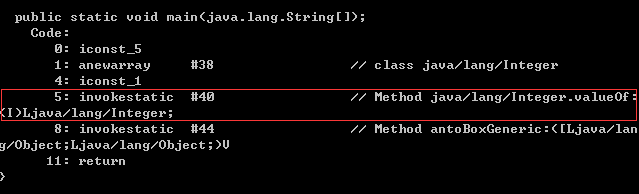 JAVA泛型-自动包装机制不能应用于泛型数据的测试