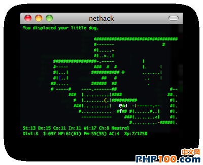 nethack screenshot