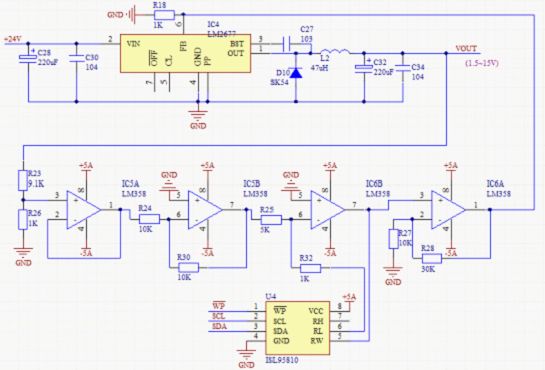 【博客大赛】使用LM2677制作的3V至24V数控可调恒压源