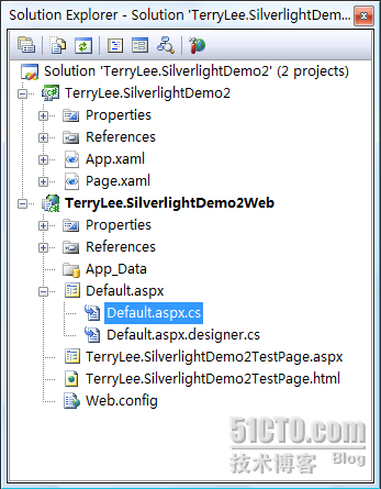 一步一步学Silverlight 2系列（1）：创建一个基本的Silverlight应用