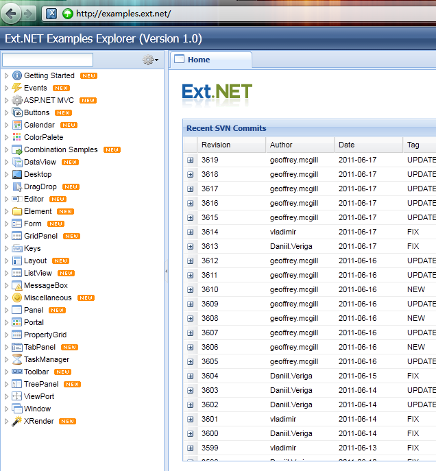 转：一步步Ext.Net(一)，配置及简单布局