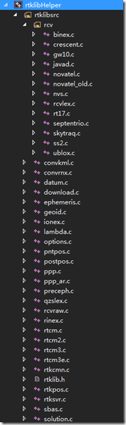 VS2013使用rtklib中需要注意的一些问题(编译)