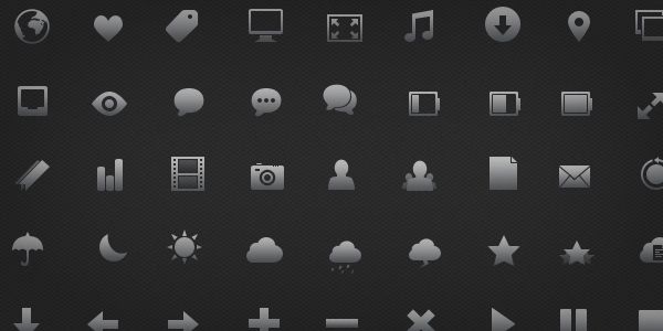 Flat Icons & Icon Fonts