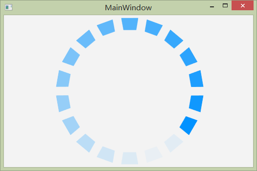 WPF和Expression Blend开发实例:Loading动画