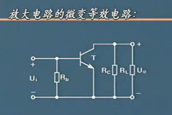 放大电路分析方法二