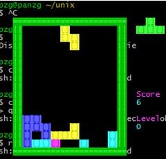 [Shell]Tetris Game