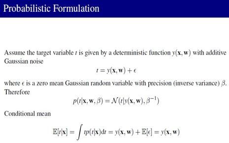 PRML读书会第三章 Linear Models for Regression(线性基函数模型、正则化方法、贝叶斯线性回归等)