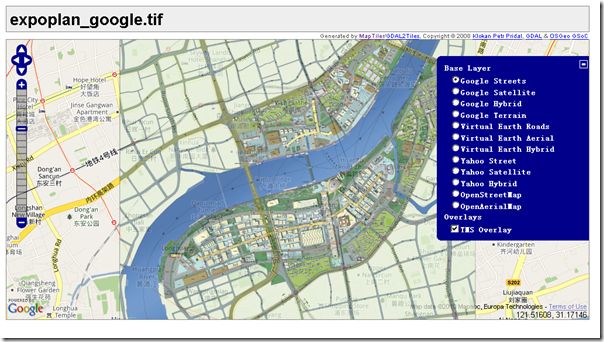 在Google Map / Google Earth发布图片