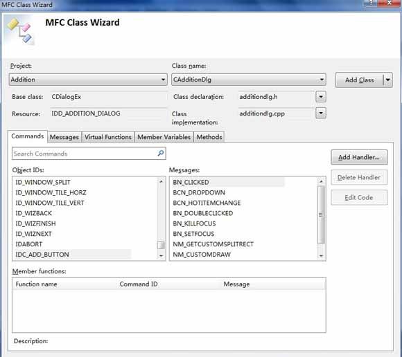 VS2010/MFC编程入门之九（对话框：为控件添加消息处理函数）