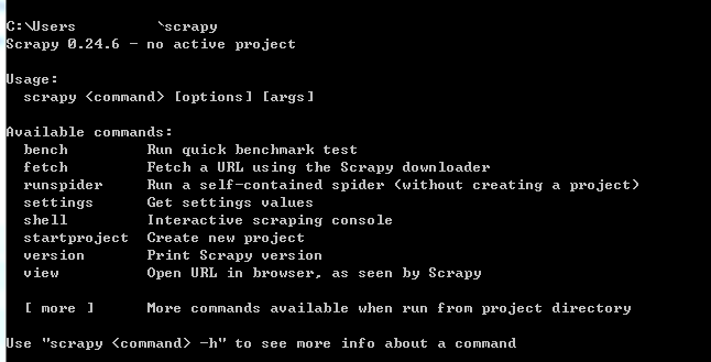 Scrapy在win7 32位的安装及依赖包