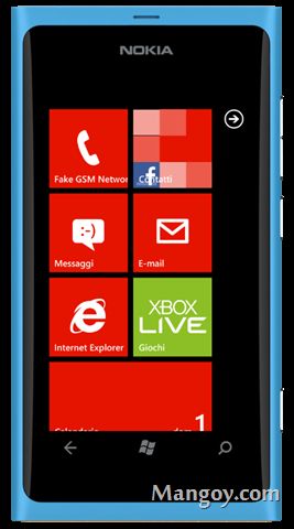 Windows Phone 7 模拟器外观下载——Nokia Lumia 800