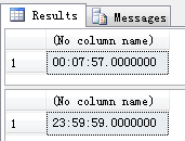 T-SQL自定义函数ConvertSecondsToTime