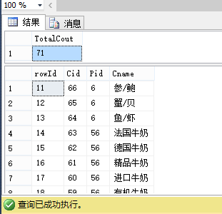 【SQL 代码】Sql分页（自用）