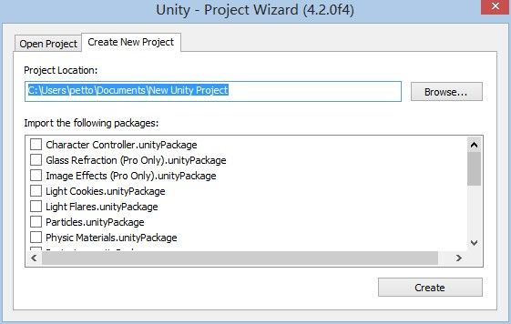 从一点儿不会开始——Unity3D游戏开发学习(一)