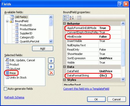 Scott Mitchell 的ASP.NET 2.0数据教程之十八:: 在ASP.NET页面中处理BLL/DAL层的异常
